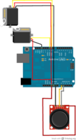 Servos controlados por un Joystick