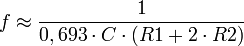 Formula de la Frecuencia